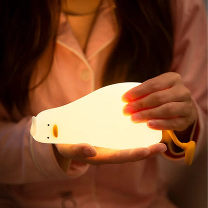 luminária de silicone -  Pato à vontade